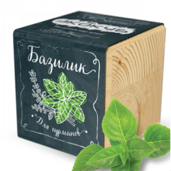 Экокуб "Базилик" (сувенирный семенной материал) 