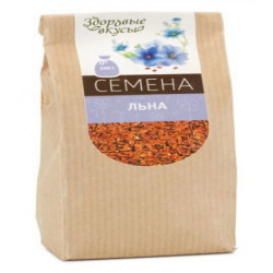 Семена льна 200 г (Здоровые вкусы)
