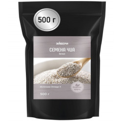 Семена чиа белые 500 г (Эйбери)