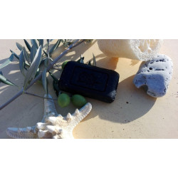 Чёрное твёрдое мыло Марокко