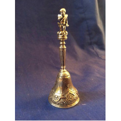 Бронзовый колокольчик Купидон