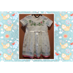 Детское платье с вышивкой