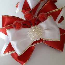 Бантики для волос на резинке Осенние